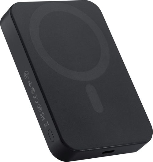 cumpără Acumulator extern USB (Powerbank) Pitaka Qi2 Black/Grey 10000MAH (PBQ2501) în Chișinău 