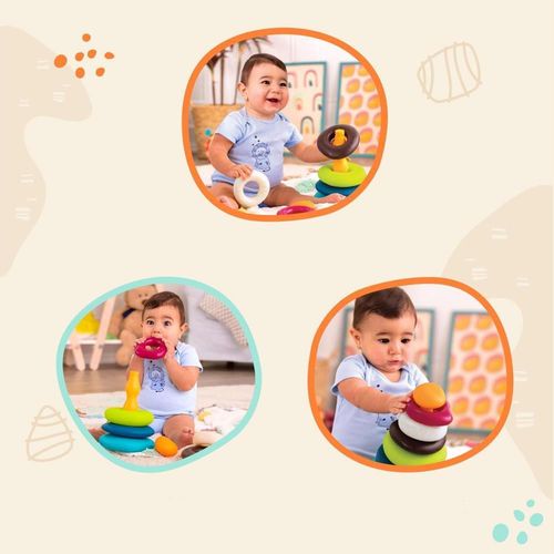 купить Игрушка Battat BX1372Z Игрушка Stacking Rings в Кишинёве 