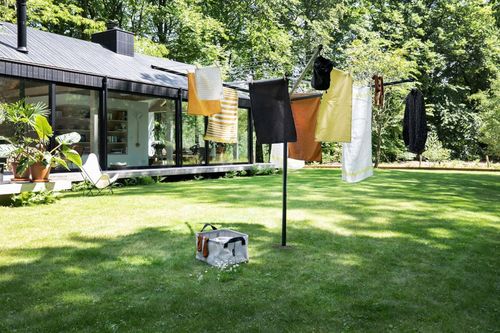 купить Сушилка для белья Brabantia 29 05 03 Lift-O-Matic 50m, Metal Soil Spear, Cover, Peg Bag and Pegs , Anthracite в Кишинёве 