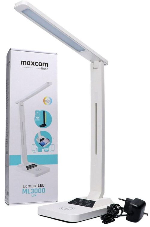 cumpără Lampă de masă și corp de iluminat MaxCom ML3000 Lux White în Chișinău 