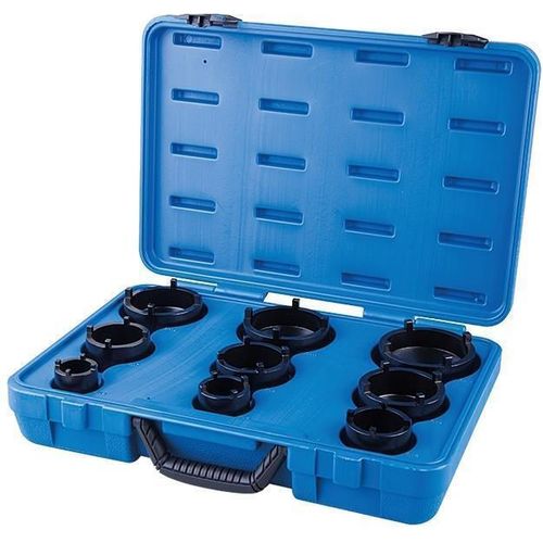 cumpără Set de tubulare, bite, duze King Tony 7K09MP01 Set chei tubulare cu dinți exteriori și piuliță autoblocantă KM, 1/2" și 3/4", 9 buc. în Chișinău 