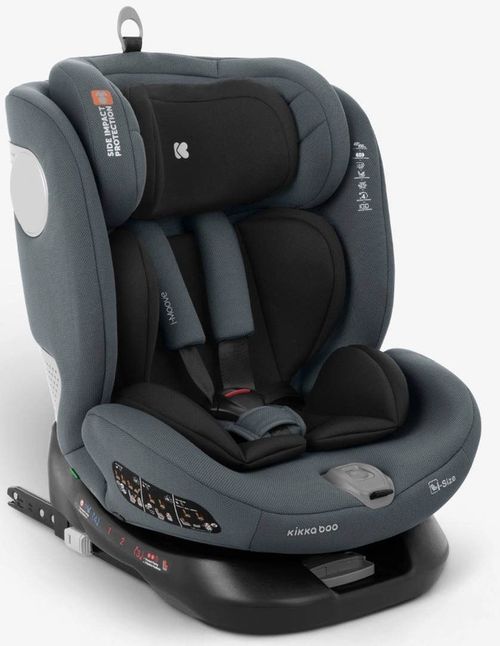 cumpără Scaun auto Kikka Boo 31002100030 i-Moove Dark Grey i-Size, 40-150 cm în Chișinău 