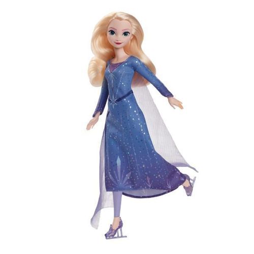 купить Кукла Barbie JBG53 Disney Frozen, Elsa patinatoare pe gheață в Кишинёве 