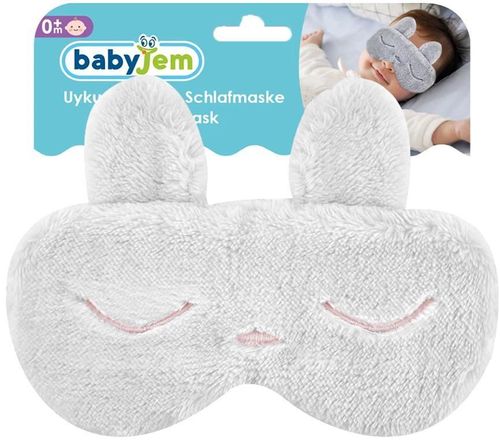 cumpără Accesoriu pentru cei mici BabyJem 665 Masca bebelusi pentru somn Sleeping Bunny Ecru în Chișinău 