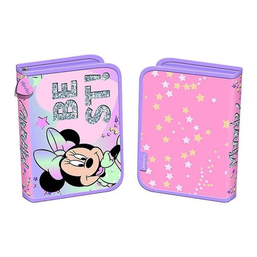 купить Школьный пенал St.RIGHT 57832 Penar 1zip, 20.5x14x3.5cm, Minnie Mouse, textil в Кишинёве 
