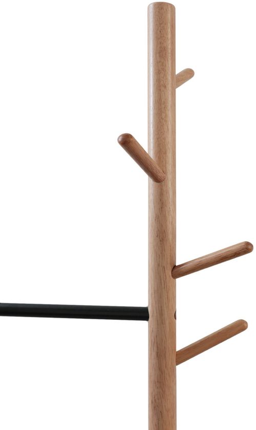 купить Вешалка для одежды Deco GC7721 Black+Natural в Кишинёве 