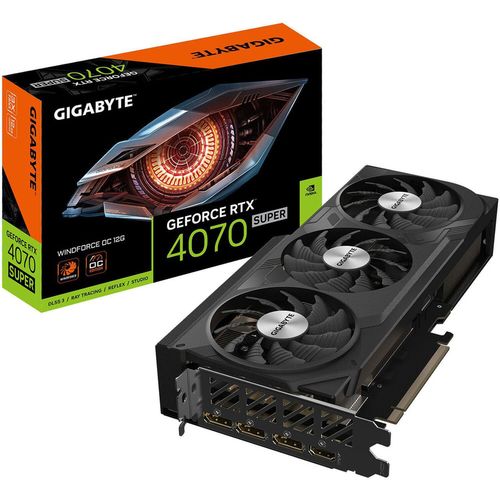 cumpără Placă video Gigabyte GeForce RTX™ 4070 SUPER WINDFORCE OC 12G / 12GB GDDR6X în Chișinău 