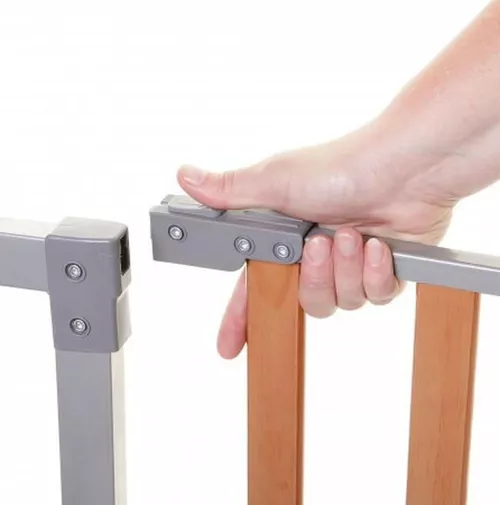 cumpără Siguranța copilului Dreambaby G2029BB Cosmopolitan Барьер серый-дерево în Chișinău 