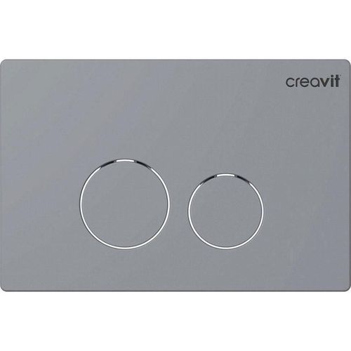 купить Кнопка смыва Creavit GP9002.00 matt grey в Кишинёве 