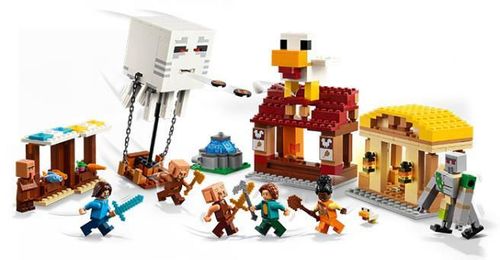 cumpără Set de construcție Lego 21273 Minecraft Atacul asupra satului Gast-Barbol în Chișinău 