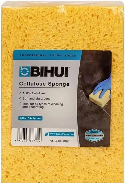 купить Ручной инструмент Bihui CFCS165 Губка целлюлозная очистки плитки 180*105*54mm в Кишинёве 