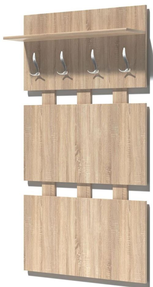 купить Вешалка для одежды Fabrik Home №10 Вешалка 900 дуб сонома в Кишинёве 