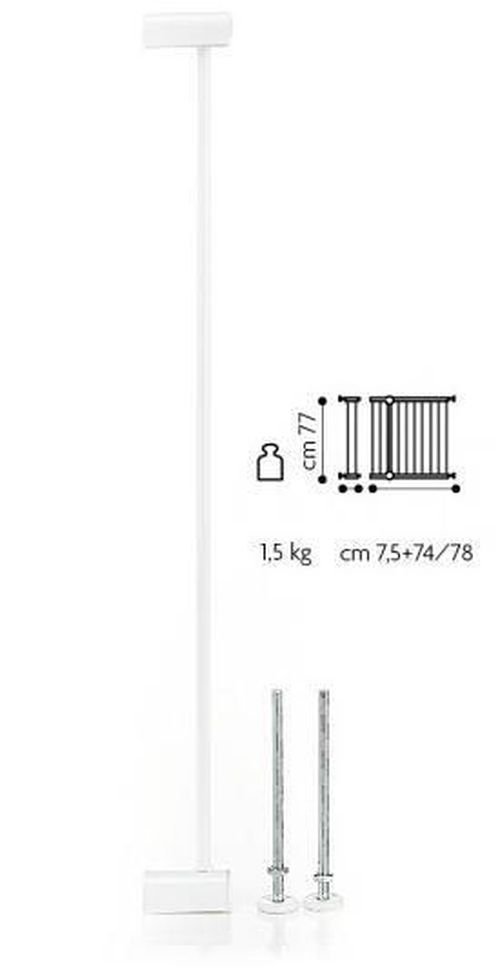 купить Детская безопасность Brevi Securella 900-940 белые (ворота безопасности) в Кишинёве 