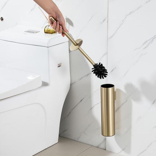 cumpără Perie WC Gappo G903-3 Satin Gold în Chișinău 