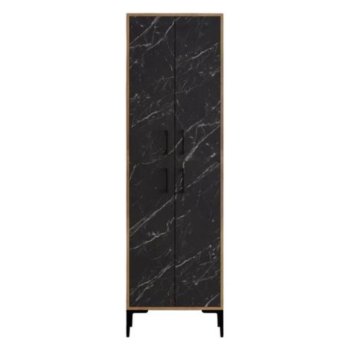 cumpără Raft pentru încălțăminte Trendy Berlin A, Nuc, Marmura Neagra 60x200x35cm în Chișinău 