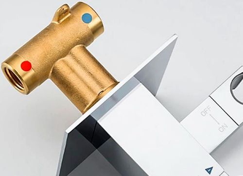 cumpără Baterie pentru bideu Gappo G7207-40 Crom cu termostat (bide incorporat) în Chișinău 