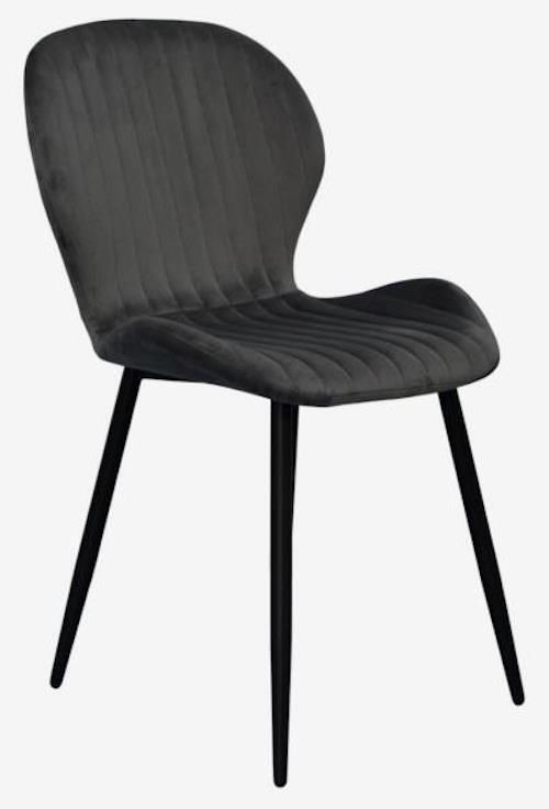 купить Комплект стол и стулья Evelin di Costacurta стол DT-402-3B + 4 стула YTC-064B Dark grey в Кишинёве 