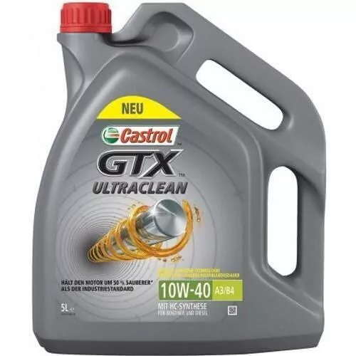 cumpără Ulei Castrol 10W40 GTX ULTRACLEAN A3/B4 5L în Chișinău 
