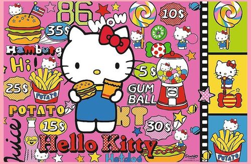 cumpără Puzzle Trefl 13336 Puzzles 2x200 Hello Kitty and friends, Hello Kitty în Chișinău 