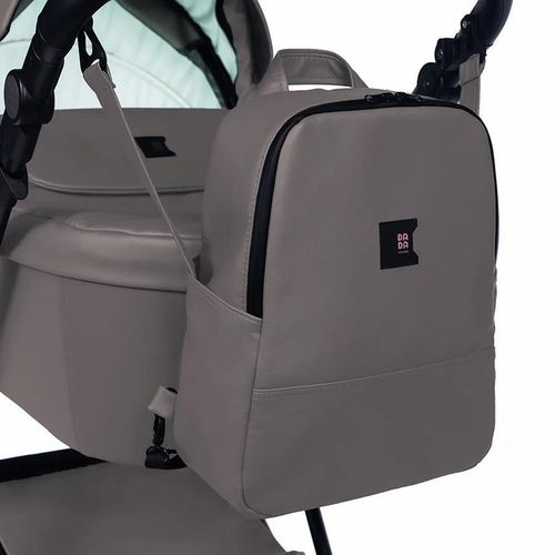 cumpără Сărucior pentru copii DadaPrams Nexus Ecoleather 2/1 Dark Grey în Chișinău 