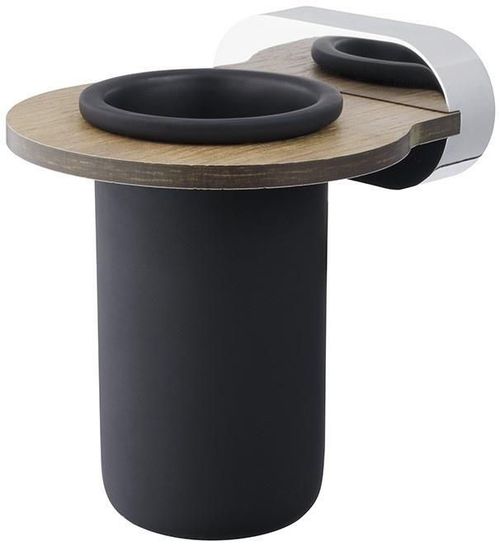 купить Стакан для зубных щёток Bisk 07064 cu BERGEN в Кишинёве 