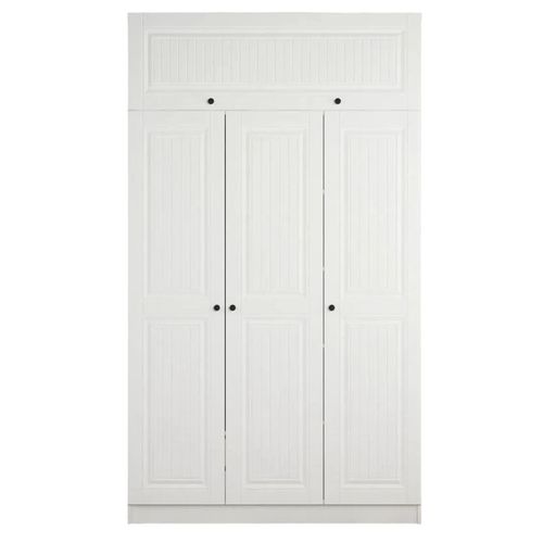 купить Шкаф Trendy Minar 3 Mebran Kapak 2 255-Alb, 135x255x52cm в Кишинёве 