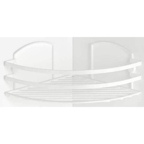 cumpără Raft de baie Teknotel LM007 Raft coltar 24x24x17cm, metal alb în Chișinău 