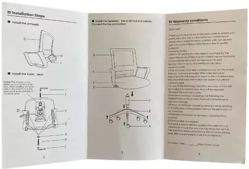 купить Офисное кресло Deli 4502 сетка и обивка, черное в Кишинёве 