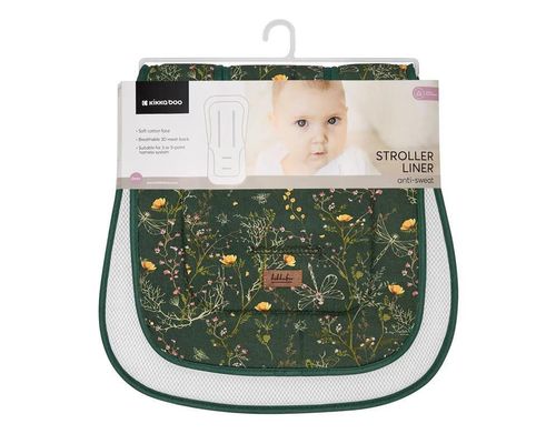 cumpără Accesorii pentru cărucior Kikka Boo 31108040151 Salteluta pentru carucior Secret Garden Green în Chișinău 