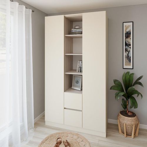купить Шкаф Smartex (15837) N14 140cm Ivory+St.Deschis в Кишинёве 