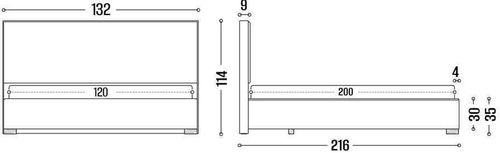 cumpără Pat my-STYLE my-Boni 120x200 (P33D12M13) în Chișinău 