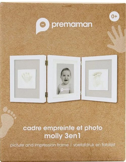 cumpără Ramă Album foto Premaman PCHVCX-BLA-UNQ Rama foto 3in1 cu amprente în Chișinău 
