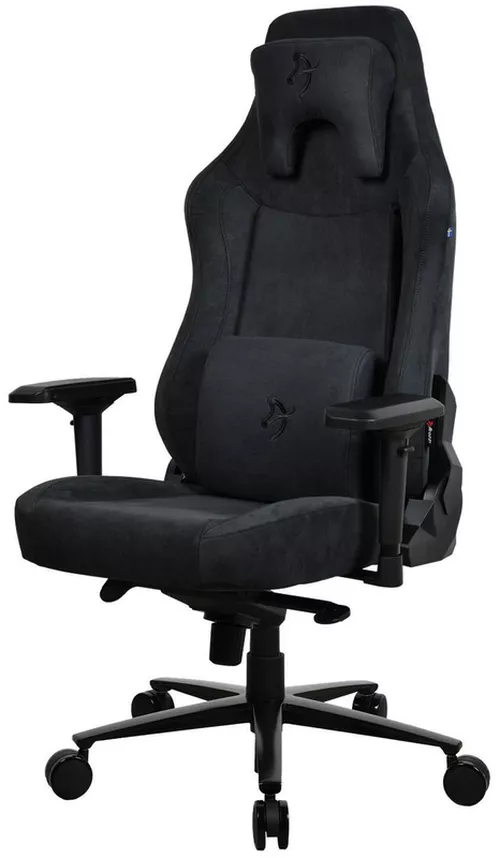 cumpără Fotoliu de birou Arozzi Vernazza XL SuperSoft Fabric, Pure Black în Chișinău 