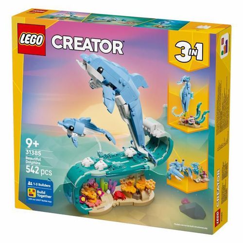cumpără Set de construcție Lego 31385 Sea Animals: Beautiful Dolphins în Chișinău 