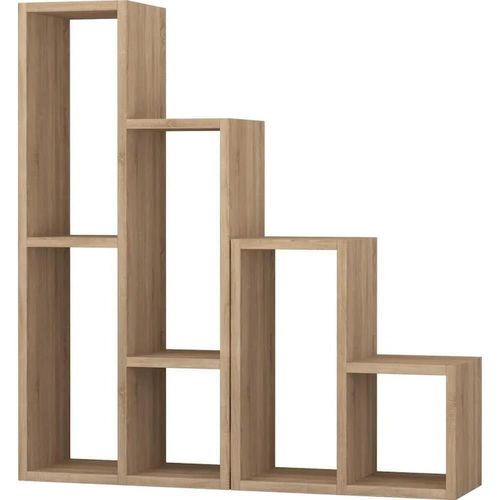 купить Офисный стеллаж Trendy Sule, Stejar 42x89x20cm, raft de carti в Кишинёве 