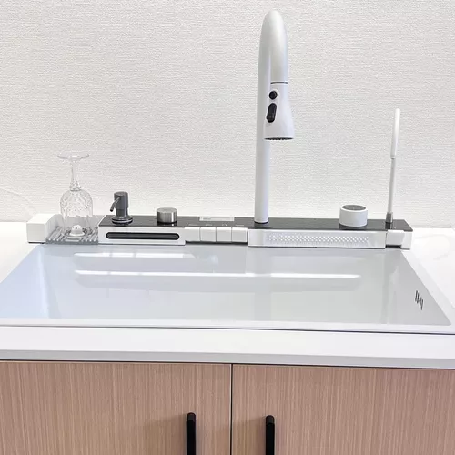 купить Мойка кухонная со смесителем iSink p31 Alb (1305892) в Кишинёве 