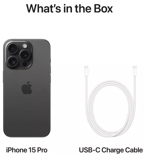 купить Смартфон Apple iPhone 15 Pro 256GB Black Titan {Grade A+} Refurb. в Кишинёве 