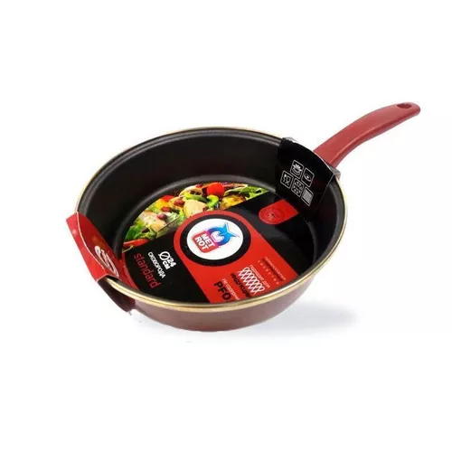купить Сковорода Metalac 51750 эмалированная антипригарная Bordo 24cm, 2.3l в Кишинёве 
