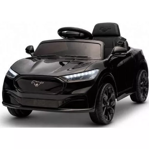 cumpără Mașină electrică pentru copii Kids car 8010341-2CR_Black Ford Mustang Mach-E, 24V5AH, scaune din piele în Chișinău 