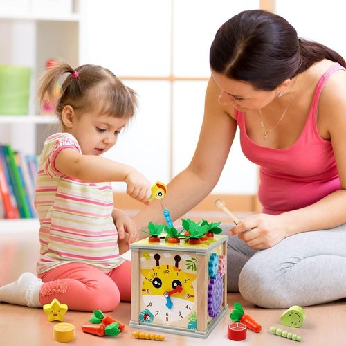 купить Игрушка ToyMall 6231 Jucaria logica din lemn в Кишинёве 