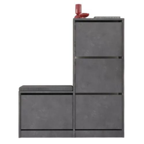 cumpără Raft pentru încălțăminte Trendy Oslo, Gri în Chișinău 