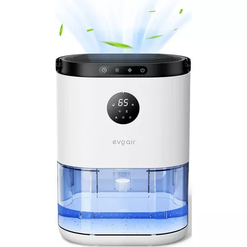 купить Осушитель воздуха EvoAir HUMIX560, 560 мл/24 ч, бесшумный, датчик влажности, 3 режима работы в Кишинёве 