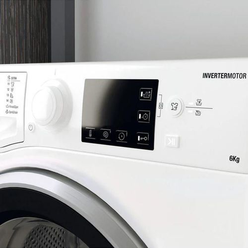 купить Стиральная машина с фронтальной загрузкой Whirlpool WRBSB6228WEU в Кишинёве 