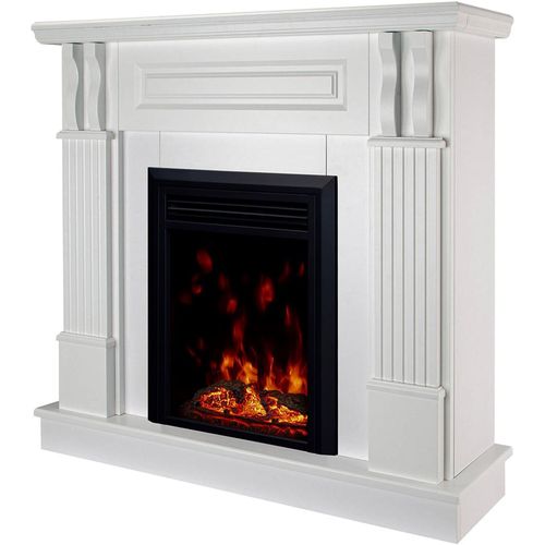 cumpără Șemineu electric ArtFlame Veronix & Cris, 1000x1050x300mm, Alb în Chișinău 