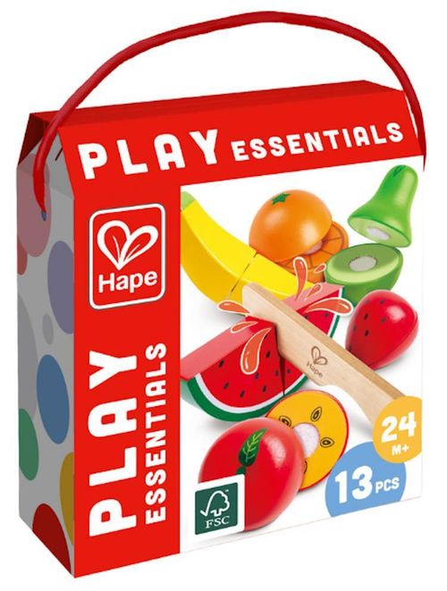 купить Игрушка Hape E3182 Set de joacă din lemn Fructe de la fermă в Кишинёве 