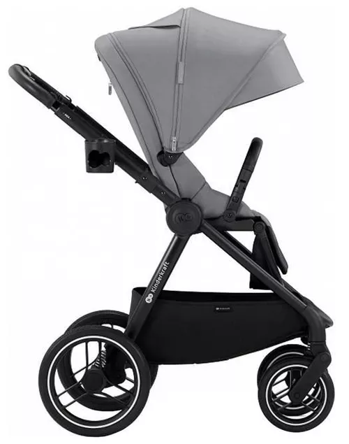 купить Детская коляска KinderKraft 2в1 Nea Platinum Gray в Кишинёве 