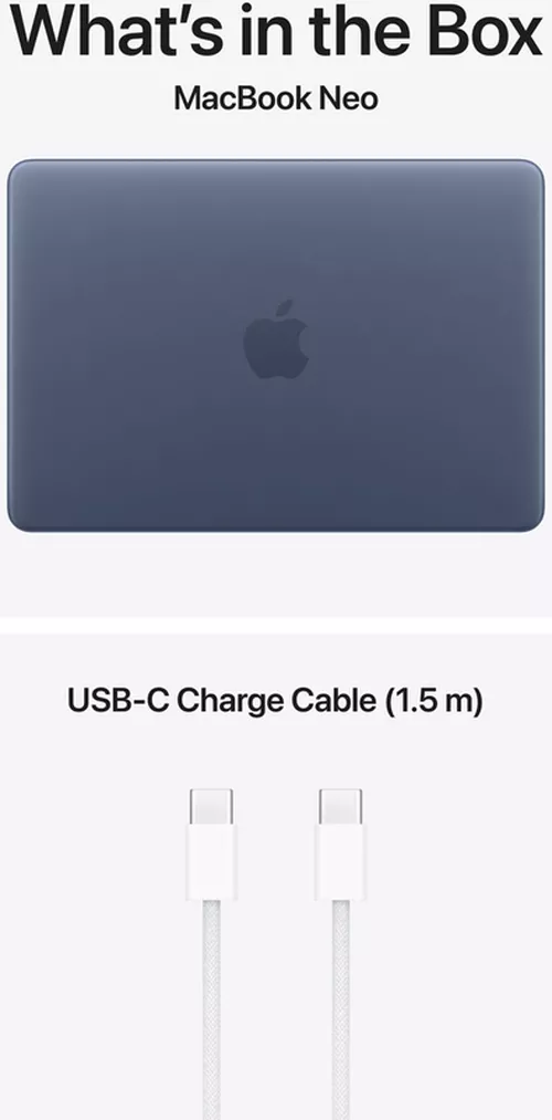 купить Ноутбук Apple MacBook Neo 13" A18 Pro 6c/5g 8/256GB Indigo MHFF4 в Кишинёве 