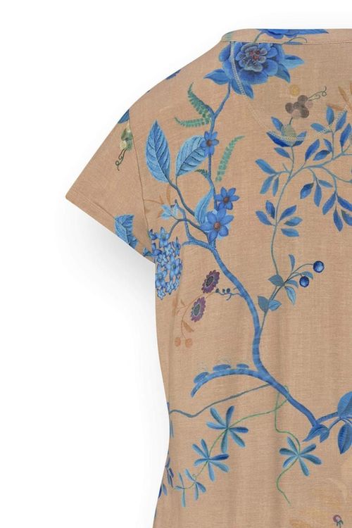 купить Домашний текстиль Pip Studio 51.504.690 Dalia Short Sleeve Nightdress Marigold Blue L Blue в Кишинёве 