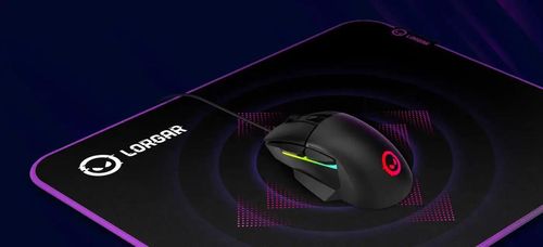 cumpără Covoraș pentru mouse LORGAR Main 313 360x300 Black Purple în Chișinău 