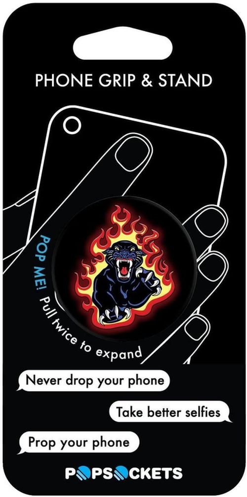 cumpără Accesoriu pentru aparat mobil PopSockets PANTHER FLAMES original 800033 în Chișinău 